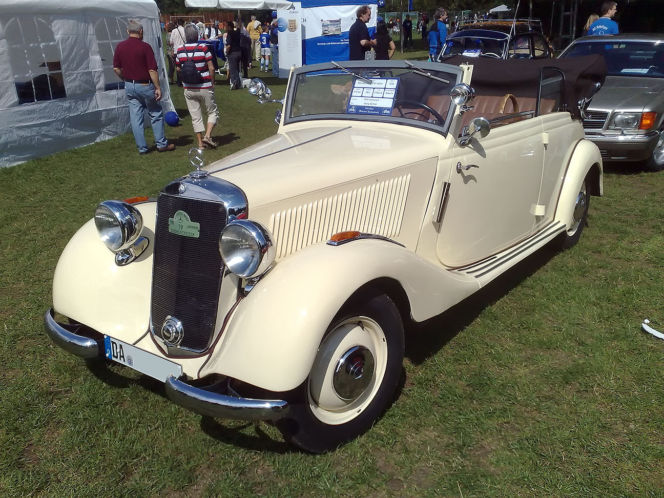 Mercedes-Benz 170 V Cabriolet, 1938